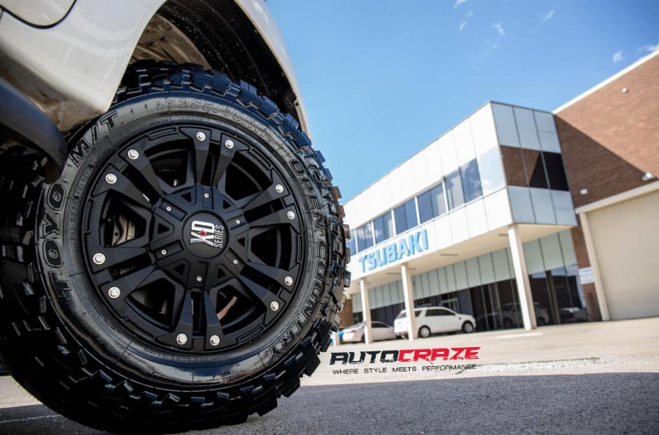 TOYOTA HILUX N80 4WD MONSTER XD 2 MATTE BLACK
